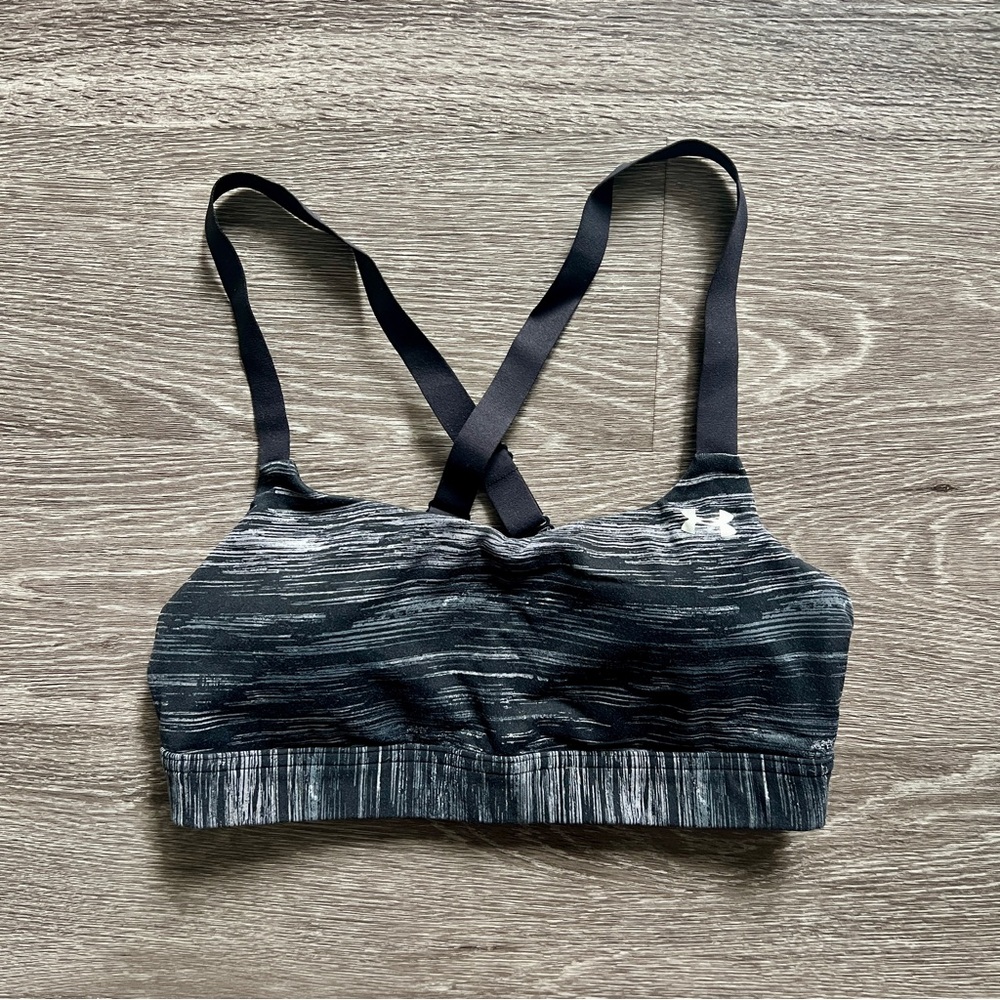Under Armour Women's Black Sports Bra, medium